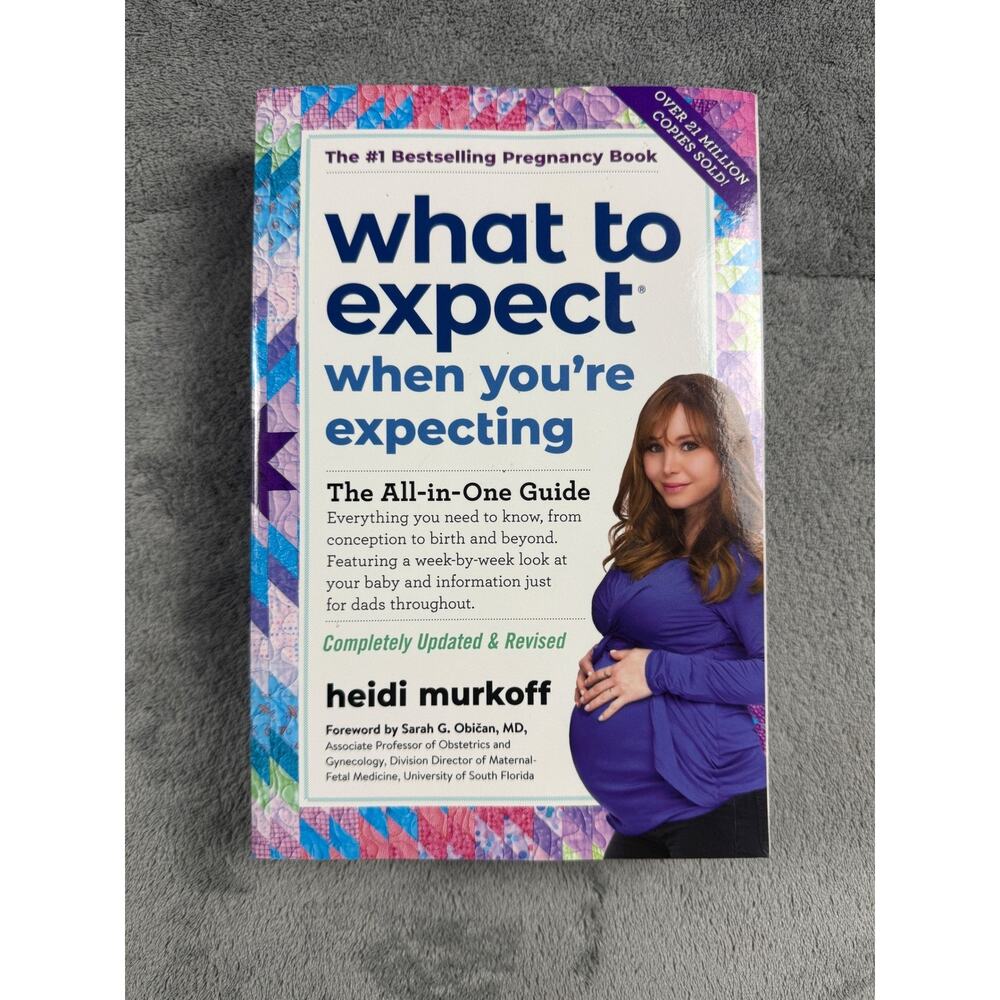 What to Expect When You're Expecting Heidi Murkoff‎ Pregnancy Guide Book Revised